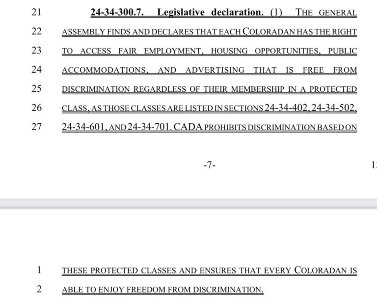 Colorado Takes a Bold Step: New Law Guarantees Discrimination-Free Advertising for All Citizens!  
What does this mean for businesses and consumers? Find out the implications of this groundbreaking legislation!