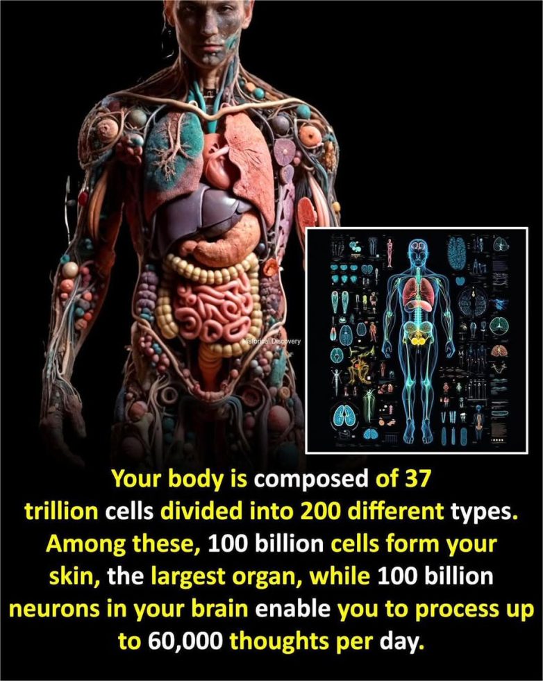 "Unlock Your Body's Trillion-Dollar Potential!"  natural health benefits, human cell value, brain function and thoughts