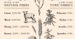 "Your Clothes Could Drain Your Energy—Here's How!"  energy-boosting fabrics, vibrational frequency clothing, natural fiber benefits